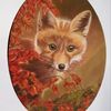 Petit renard - Pastel sec - sur Pastelmat