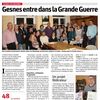 Gesnes dans la Grande Guerre du 3 au 13 novembre 2017