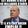 Le MEDEF méne une campagne idéologique très discrète avec sa page facebook "Le vrai débat" ...
