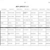 Menu de la semaine