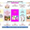 Planning de la semaine