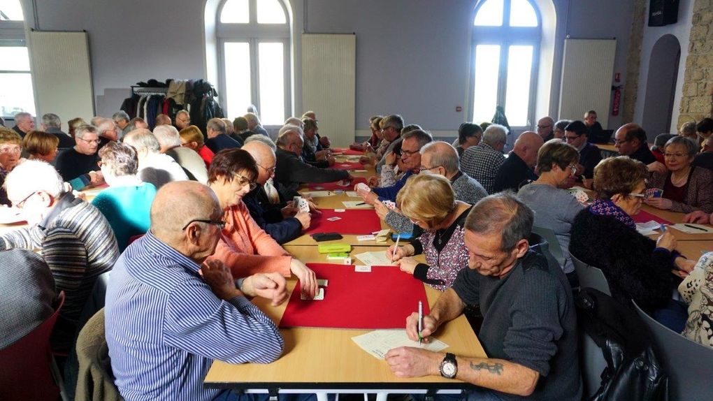 Concours de belote 2017 : un franc succès !