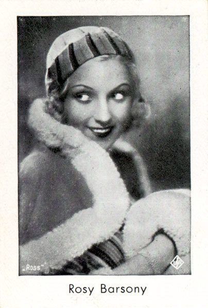 Barsony Rosy Mémoires de Guerre