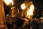 Ecosse: l'héritage viking dans les îles Shetland "Une fête du feu" et des drakkars