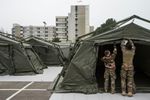 Mulhouse : Hôpital militaire de campagne de 30 lits bientôt opérationnel