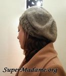 Modele de tricot gratuit : bonnet béret slouchy