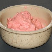 Glace à l'italienne à la fraise avec le companion - Mes Meilleures Recettes Faciles