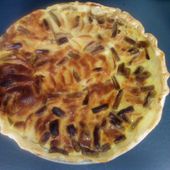 Recette de la tarte aux pommes et à la rhubarbe - Mes Meilleures Recettes Faciles