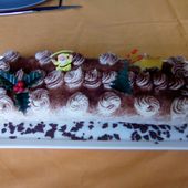 Bûche de noël tiramisu au chocolat - Mes Meilleures Recettes Faciles