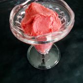 Sorbet à la fraise au companion - Mes Meilleures Recettes Faciles