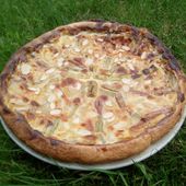 Tarte mascarpone aux poires et à la rhubarbe - Mes Meilleures Recettes Faciles