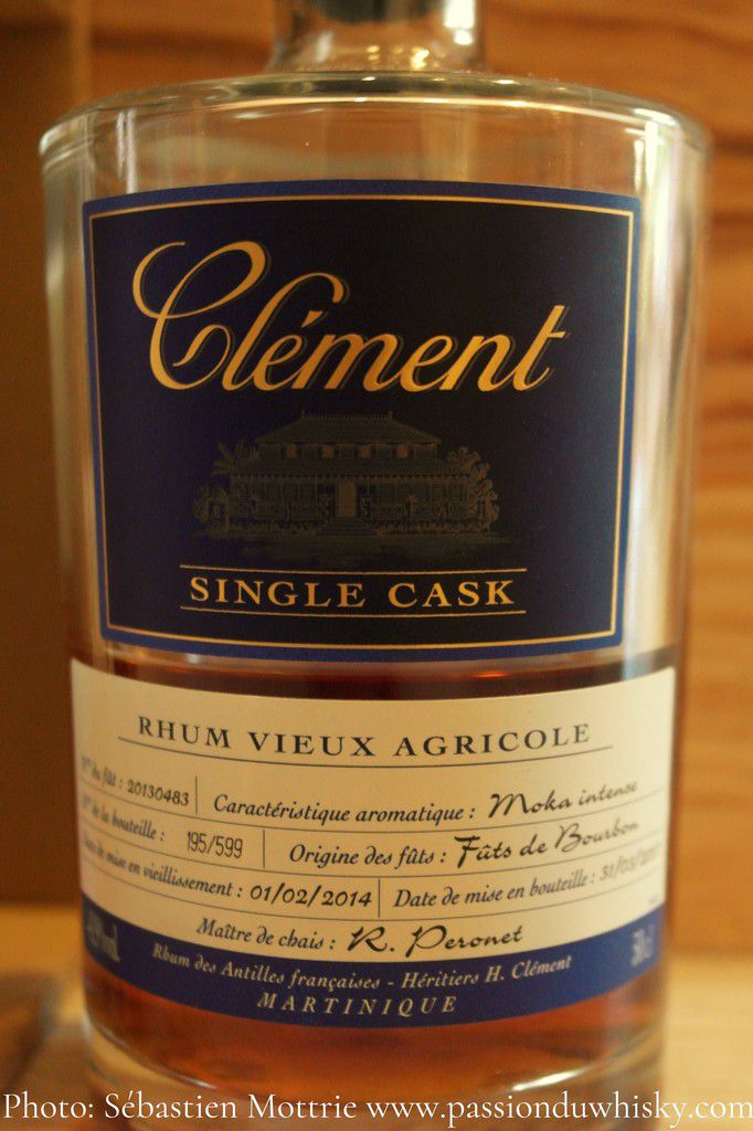 Clément Single Cask 'Moka Intense' - Passion du Whisky