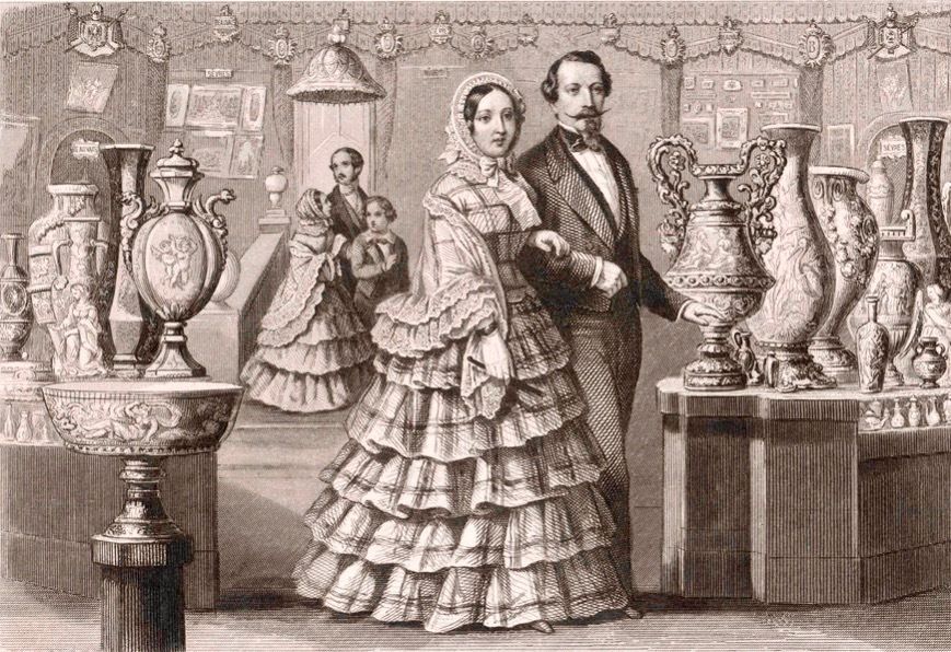 LA VISITE DE LA REINE VICTORIA EN FRANCE (1855)