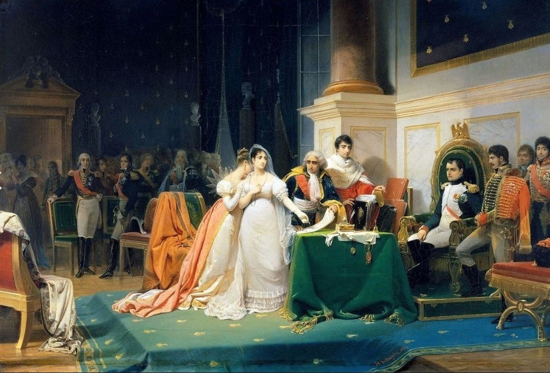 LE 15 DÉCEMBRE 1809 : DIVORCE DE NAPOLÉON ET DE JOSÉPHINE DE BEAUHARNAIS.