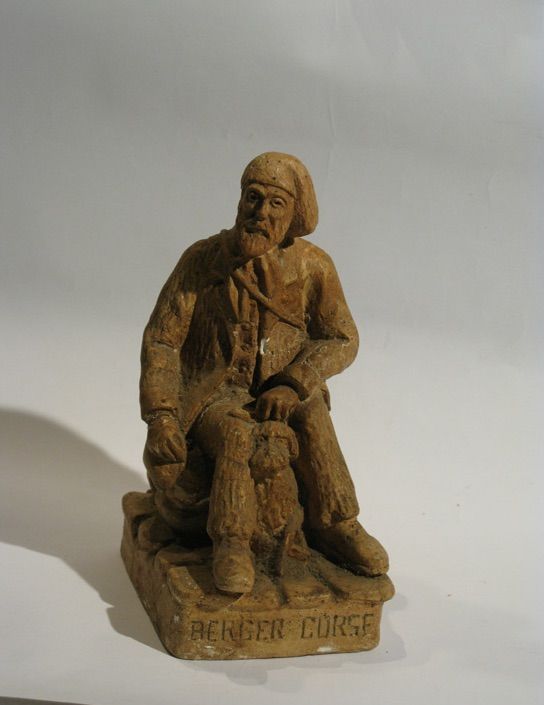 Berger corse, D. Maestracci, 1926. Collection musée de la Corse. Phot. Battini, Patrick. © Collectivité territoriale de Corse, musée de la Corse, 2012.