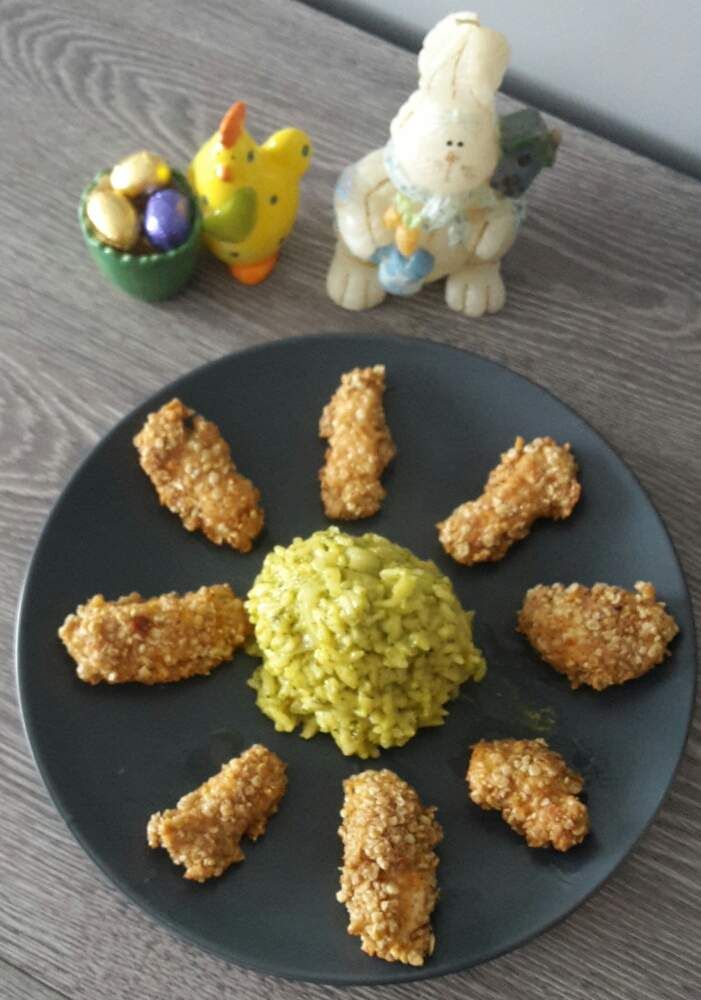 Nuggets Home Made avec chapelure aux flocons d’avoine