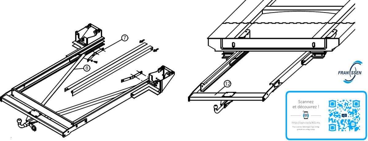 Vente d'attelages - Pièces détachées chez FRANSSEN REMORQUES