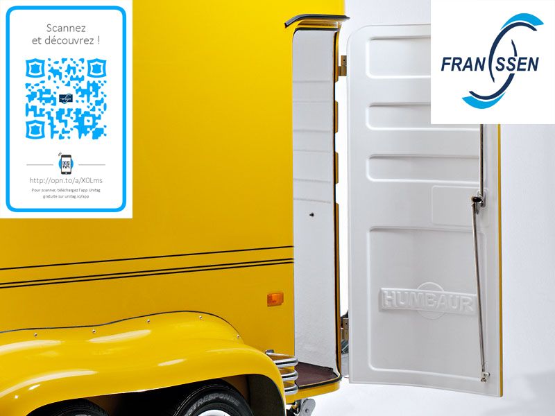 Les remorques HUMBAUR et attelages sont en vente chez Franssen Remorques