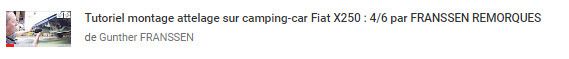 Video 4/6 tutorial pour Montage Attelage Camping car sur un Fiat X250 par FRANSSEN REMORQUES