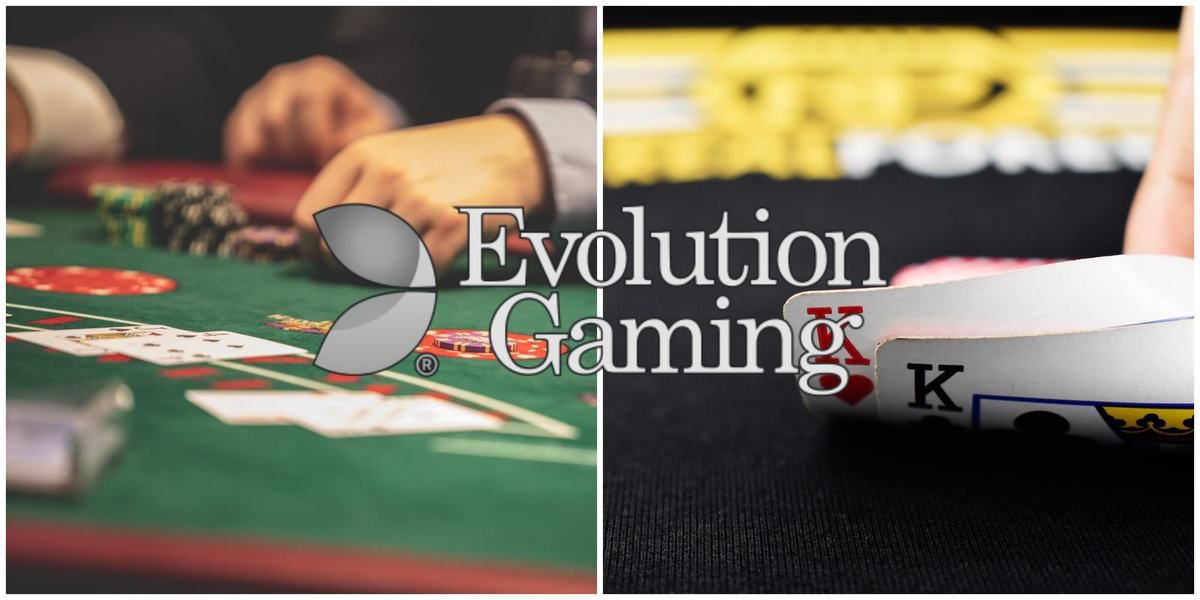 nouveaux jeux de black jack en direct et de poker en direct par Evolution Gaming
