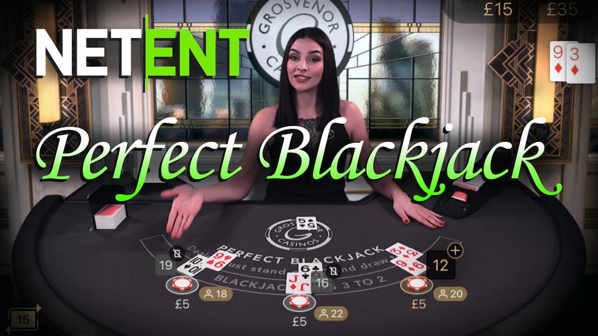 jeu de black jack en direct en ligne Perfect Blackjack de NetEnt