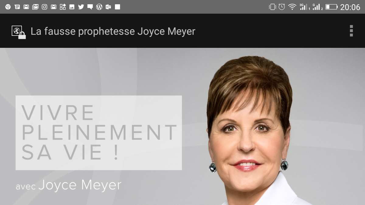 La fausse prophétesse Joyce Meyer,États-Unis