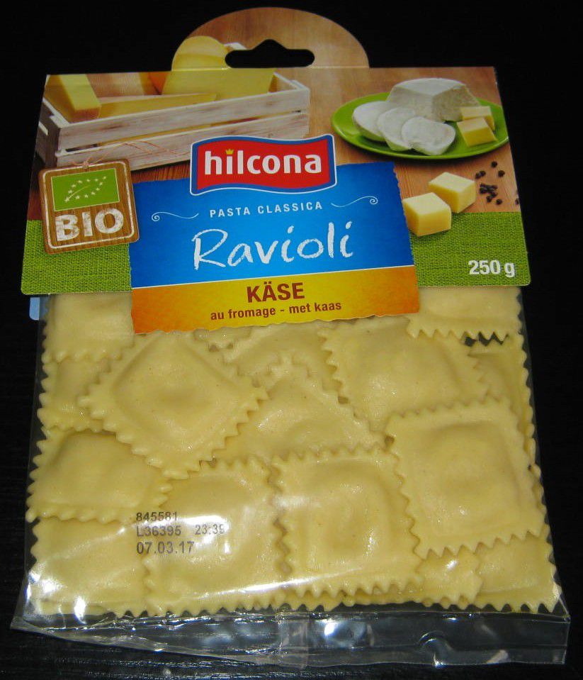 Hilcona Pasta Classica Ravioli Käse Bio