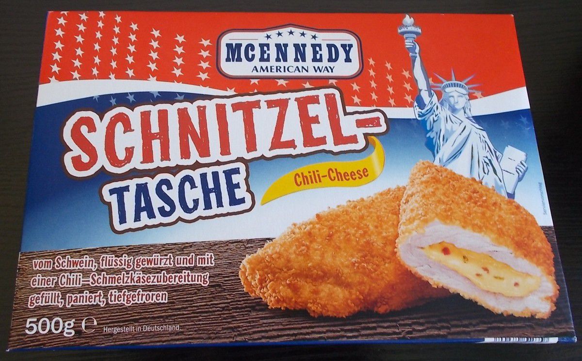 [Lidl] McEnnedy Schnitzel-Tasche Chili-Cheese (Schnitzeltasche ...