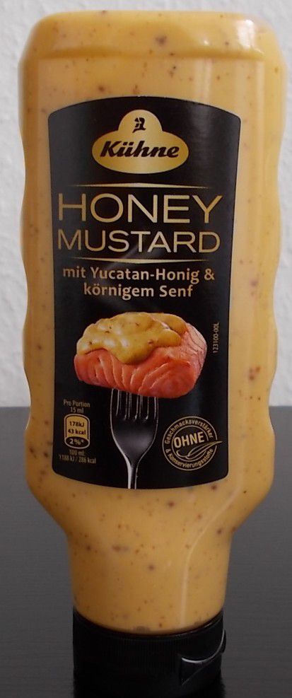Kühne Honey Mustard mit Yucatan-Honig &amp; körnigem Senf - BlogTestesser