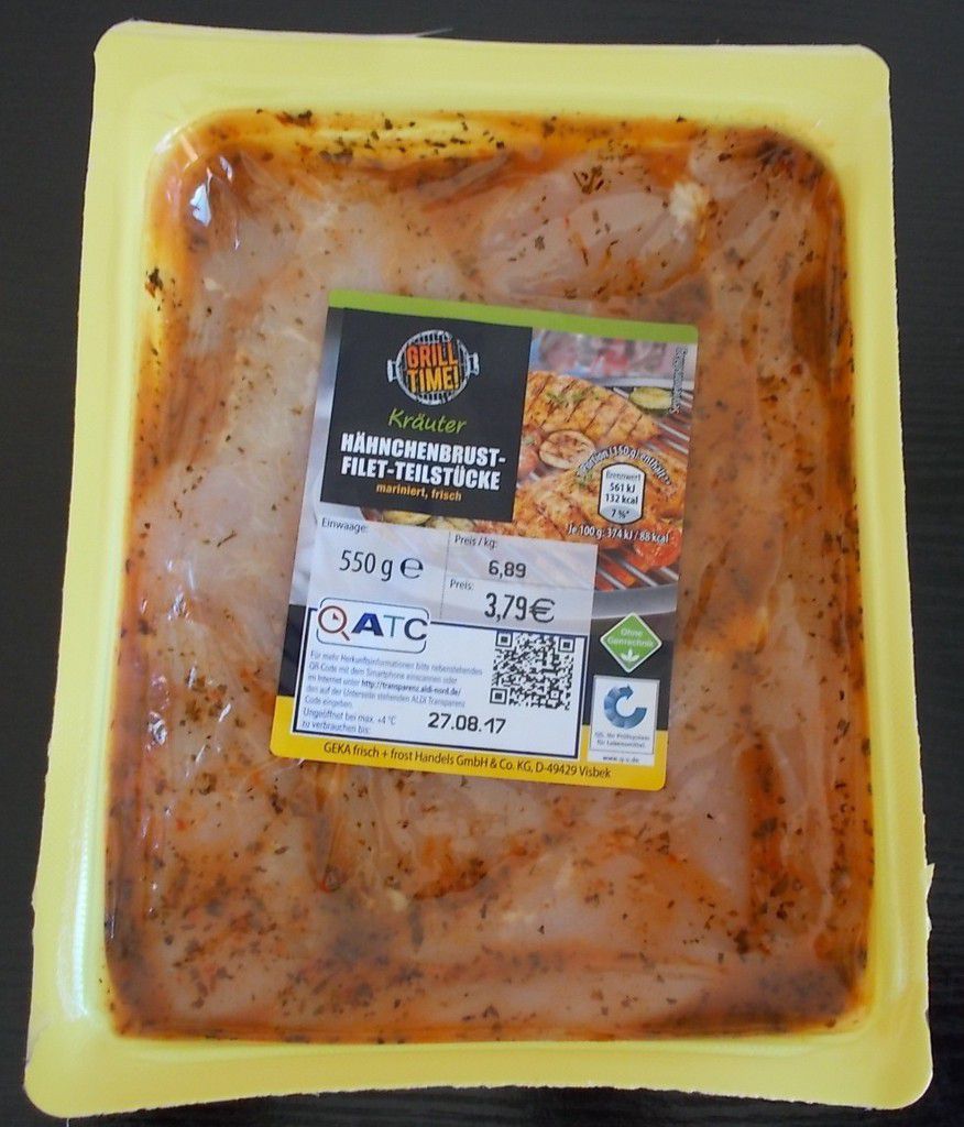 Aldi Nord] Grill Time Hähnchenbrust-Filet-Teilstücke Kräuter mariniert -  BlogTestesser