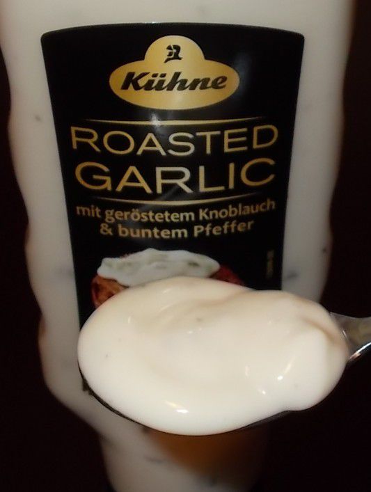 Kühne Roasted Garlic Sauce mit geröstetem Knoblauch &amp; Pfeffer