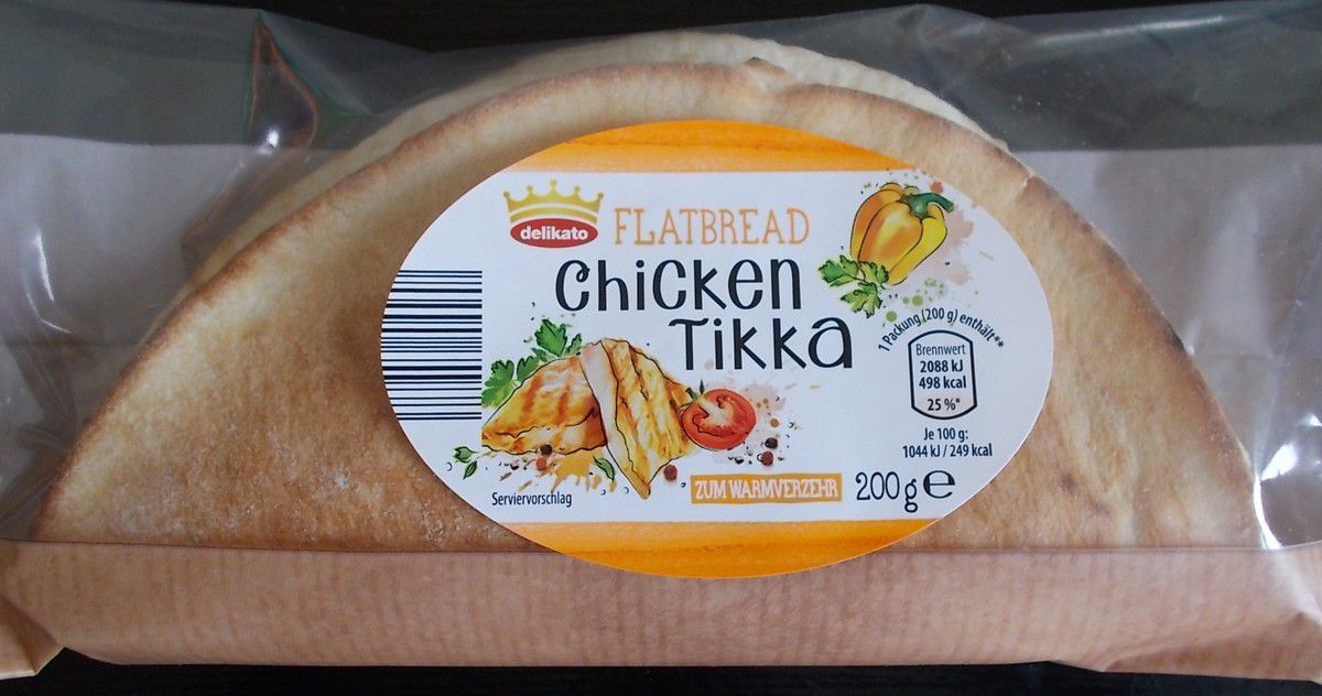 [Aldi Nord] Delikato Flatbread Chicken Takka
