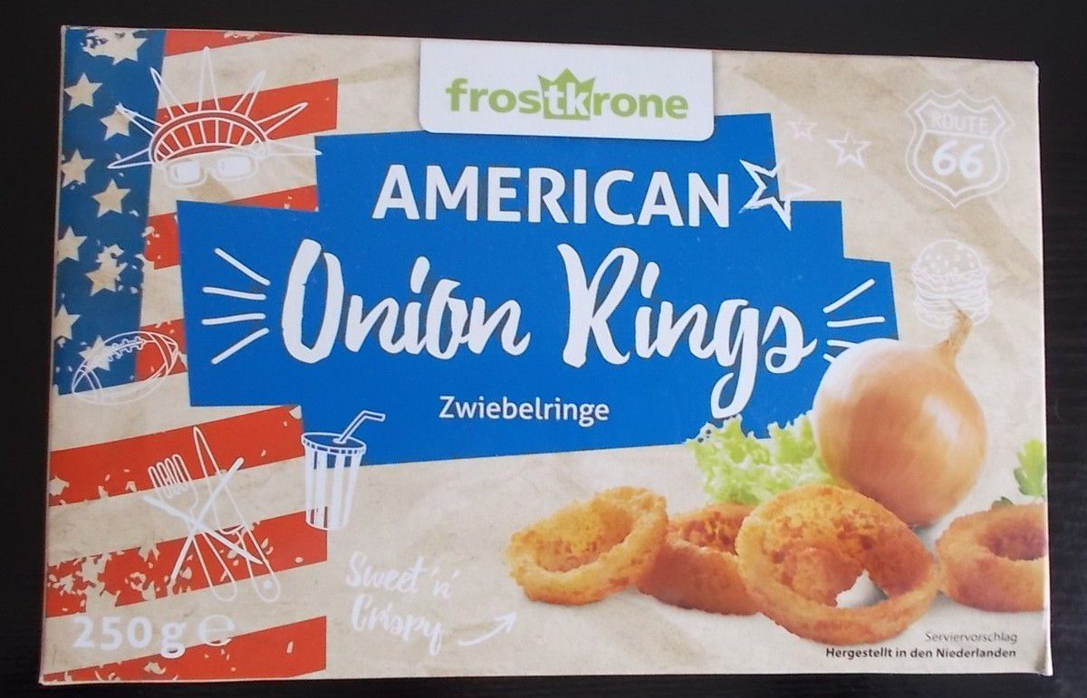 Frostkrone American Onion Rings Zwiebelringe Blogtestesser