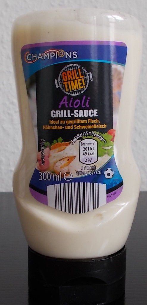 [Aldi Nord] Grill Time Aioli Grill-Sauce