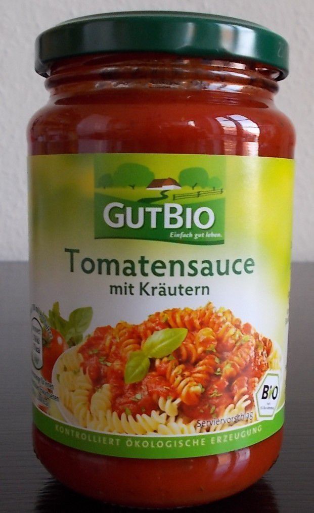 [Aldi Nord] GutBio Tomatensauce mit Kräutern - BlogTestesser