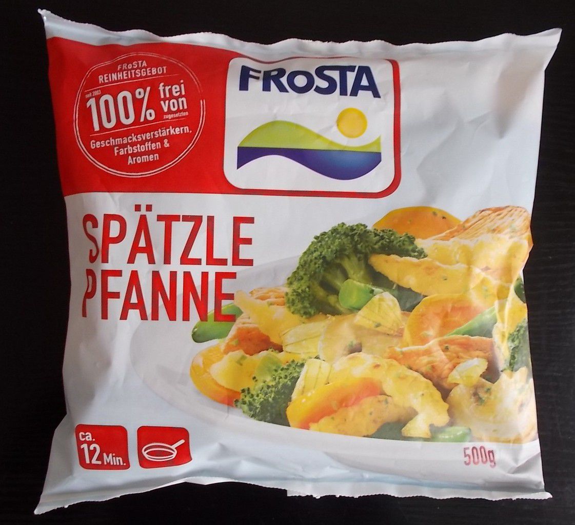 Frosta Spatzle Pfanne Blogtestesser