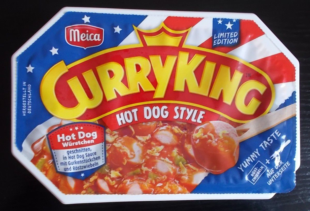 Meica Curryking Hot Dog Style - BlogTestesser