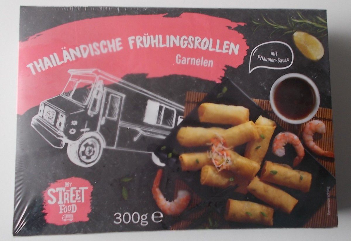 [Lidl] Street Food Frühlingsrollen Garnelen mit Pflaumen-Sauce