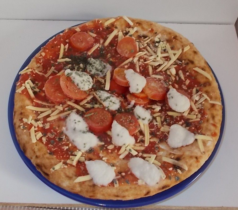 Veganz Pizza Tricolore - BlogTestesser