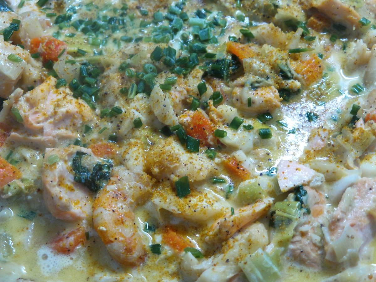 Cassolette De Poisson Et Julienne De Legumes Cassolettes de poissons aux petits légumes - ~A Notre Sauce~