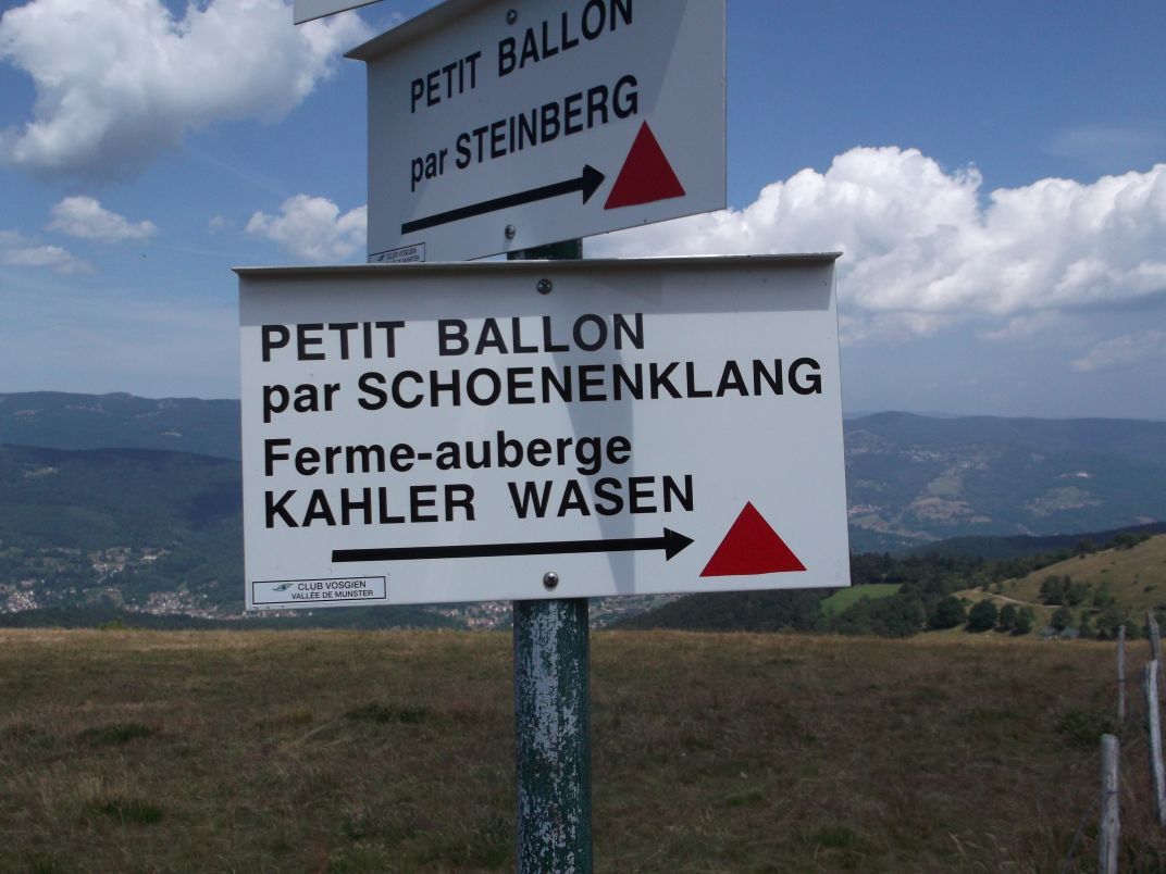 COL DE BOENLESGRAB : LE GRAND TOUR DU PETIT BALLON (R 257) - LTD RANDO 68