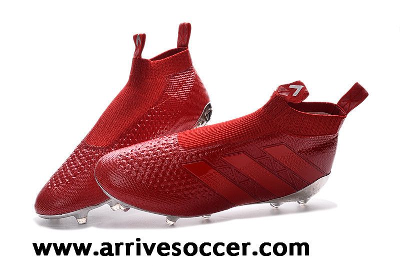 Without Laceless Adidas ACE 16+ PureControl FG Red Silver Soccer Boots -  arrivedsoccer.com online stores shelves latest information page