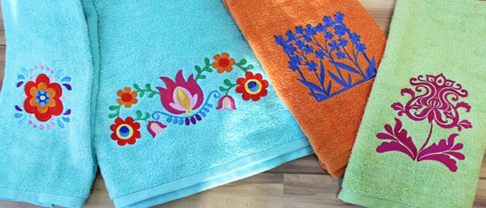 Digitizing service for embroidery towel