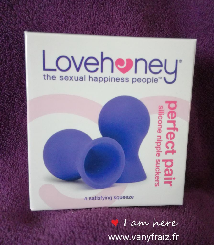 Test des ventouses à tétons Lovehoney - vanyfraiz