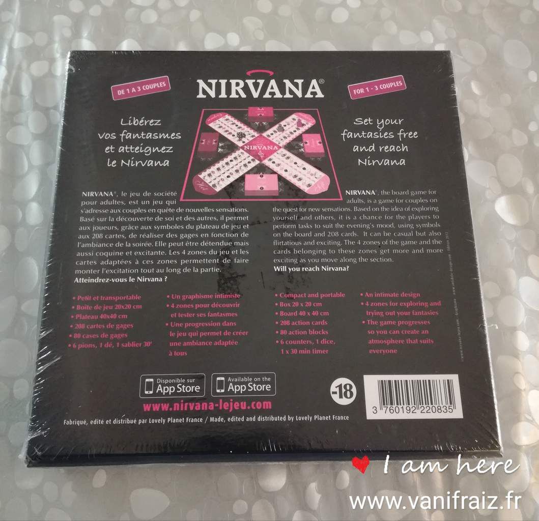 Test du jeu coquin Nirvana - vanyfraiz