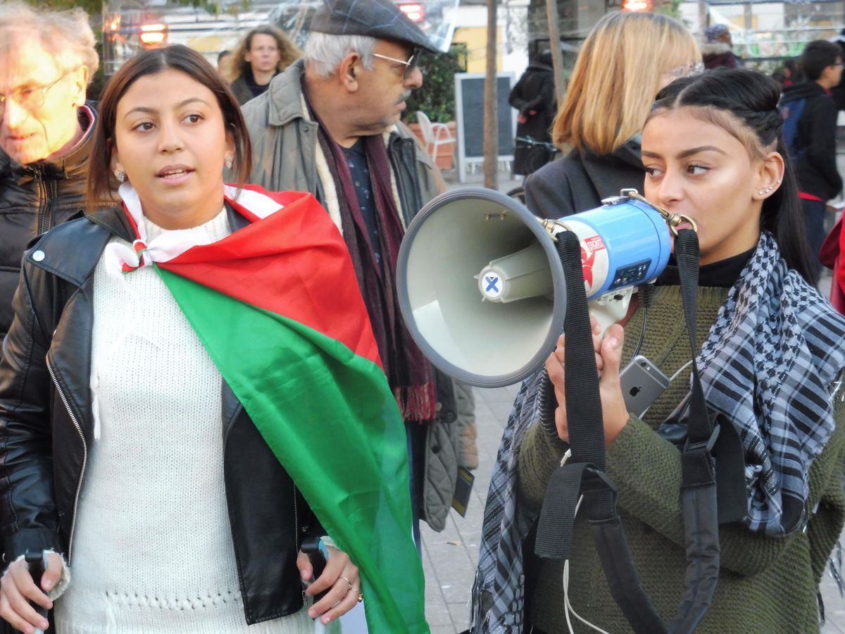 Nice : Rassemblement Place Garibaldi contre l'annexion de Jérusalem, pour la défense du droit international et des droits inaliénables du peuple Palestinien
