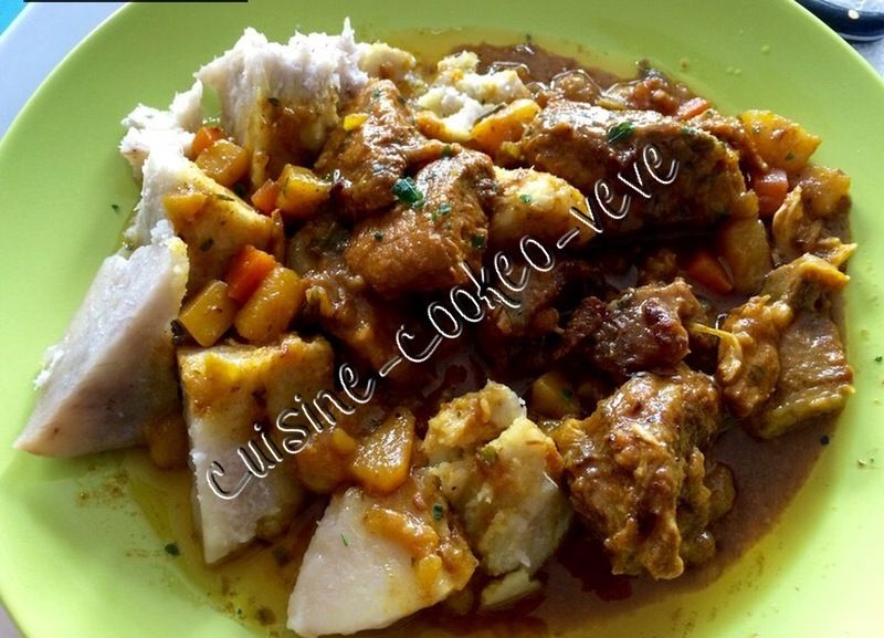 Colombo de porc cuisiné au cookeo - cuisine-cookeo-veve