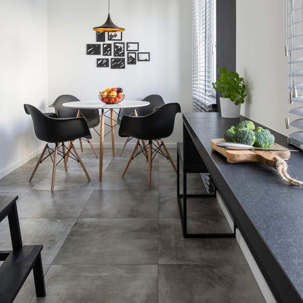 Idées De Sol Gris Pour Cuisine Moderne Foshan Carreaux Et