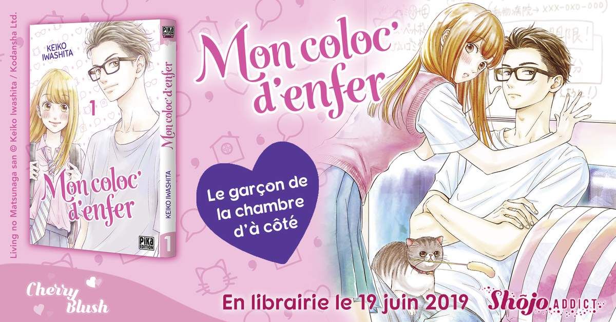 Bokkonrinri Keiko Iwashita Scan Vf Mon Coloc d'Enfer par Keiko Iwashita - MANGA et ANIME vus par des