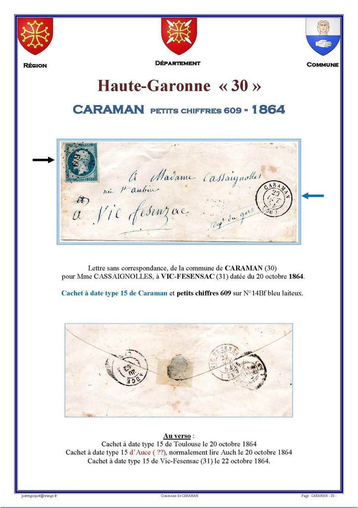 CARAMAN haute Garonne 30